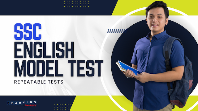 SSC English Model Tests